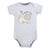 Hudson Baby Unisex Baby Cotton Bodysuits 3-Pack, Neutral Safari