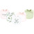 Hudson Baby Unisex Baby Layette Baby Starter Set 25pc, Pink Eucalyptus
