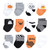 Hudson Baby Unisex Baby Cotton Rich Newborn and Terry Socks 12-Pack, Halloween
