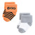 Hudson Baby Unisex Baby Cotton Rich Newborn and Terry Socks 12-Pack, Halloween