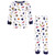 Hudson Baby Unisex Baby Cotton Pajama Set 2-Pack, Sports Fan