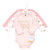 Hudson Baby Unisex Baby Cotton Long-Sleeve Bodysuits 3-Pack, Cutest Sister Hearts