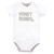 Hudson Baby Unisex Baby Cotton Bodysuits 3-Pack, Honey Bunny