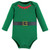 Hudson Baby Unisex Baby Cotton Long-Sleeve Bodysuits 3-Pack, Elf