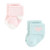Hudson Baby Unisex Baby Cotton Rich Newborn and Terry Socks 8-Pack, Rainbow Heart