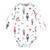 Hudson Baby Unisex Baby Cotton Long-Sleeve Bodysuits 3-Pack, Nutcracker