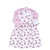 Hudson Baby Baby Girls Cotton Dress and Cardigan Set, Purple Sage Flowers