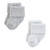 Hudson Baby Unisex Baby Cotton Rich Newborn and Terry Socks 12-Pack, Gray White Stripe