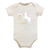 Hudson Baby Unisex Baby Cotton Bodysuits 5-Pack, Unicorn Dreams