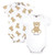 Hudson Baby Unisex Baby Layette Baby Starter Set 25pc, Teddy Bear