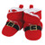 Hudson Baby Unisex Baby Cozy Fleece and Sherpa Booties, Santa Boots