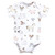 Hudson Baby Unisex Baby Cotton Bodysuits 5-Pack, Farm World