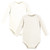 Hudson Baby Unisex Baby Cotton Long Sleeve Bodysuit 10pk, Solid Neutrals Long Sleeve