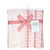 Hudson Baby Cotton Flannel Burp Cloths Bundle, Wispy Wild Flower Bunny