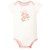 Hudson Baby Cotton Bodysuits 5-Pack, Soft Pink Sage Rose