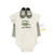 Hudson Baby Cotton Bodysuit, Shorts and Shoe Set, Sage Dino