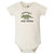 Hudson Baby Cotton Bodysuit, Shorts and Shoe Set, Sage Dino