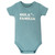 Hudson Baby Cotton Bodysuit, Shorts and Shoe Set, Hola Familia