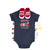 Hudson Baby Cotton Bodysuit, Shorts and Shoe Set, Brave Firetruck