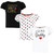 Hudson Baby Short Sleeve T-Shirts, Girl Daddy Red Black