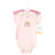 Hudson Baby Cotton Bodysuits 3-Pack, Dreamer Rainbow
