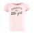 Hudson Baby Short Sleeve T-Shirts, Girl Daddy Pink Navy
