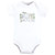 Hudson Baby Cotton Bodysuits 3-Pack, Wild Leaf Safari