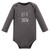 Hudson Baby Cotton Long-Sleeve Bodysuits 5-Pack, Gray Penguin