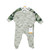 Hudson Baby Thermal Zipper Sleep and Play 2pk, Sage Dinosaur