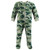 Hudson Baby Thermal Zipper Sleep and Play 2pk, Sage Dinosaur