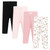 Hudson Baby Infant Girls Cotton Pants and Leggings 4-Pack, Sparkle Doodle
