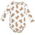 Hudson Baby Infant Girls Cotton Long-Sleeve Bodysuits 5-Pack, Pink Teddy Bear
