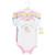 Hudson Baby Infant Girls Cotton Bodysuits 5-Pack, Familia