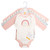 Hudson Baby Infant Girls Cotton Long-Sleeve Bodysuits 5-Pack, Soft Rainbow