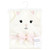 Hudson Baby Unisex Baby Cotton Poly Animal Face Hooded Towel, Pretty Kitty