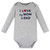 Hudson Baby Infant Boys Cotton Bodysuit, Pant and Shoe Set, Love Mom Dad