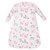 Hudson Baby Infant Girls Long-Sleeve Fleece Sleeping Bag, Elephant Butterfly