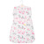 Hudson Baby Infant Girls Long-Sleeve Fleece Sleeping Bag, Elephant Butterfly