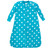 Hudson Baby Infant Boys Long-Sleeve Fleece Sleeping Bag, Teal Stars