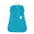 Hudson Baby Infant Boys Long-Sleeve Fleece Sleeping Bag, Teal Stars