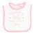 Hudson Baby Unisex Baby Cotton Bodysuit, Pant and Bib Set, Daddys Sweetheart Floral