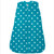 Hudson Baby Infant Boys Plush Sleeping Bag, Sack, Blanket, Teal Stars