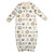 Hudson Baby Infant Boys Fleece Gowns 2-Pack, Happy Little One Safari