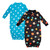 Hudson Baby Infant Boys Fleece Gowns 2-Pack, Happy Planets