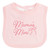 Hudson Baby Unisex Baby Cotton Bodysuit, Pant and Bib Set, Roses And Bows Mini