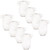 Luvable Friends Cotton Bodysuits, White 8-Pack