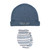 Hudson Baby Cotton Cap and Scratch Mitten Set, Aviation