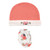 Hudson Baby Cotton Cap and Scratch Mitten Set, Floral