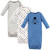 Hudson Baby Boy Sleep Gowns, 3-Pack, Perfect Gentleman