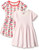 Touched By Nature Girl Organic Cotton Dress, 2-Pack, Flower